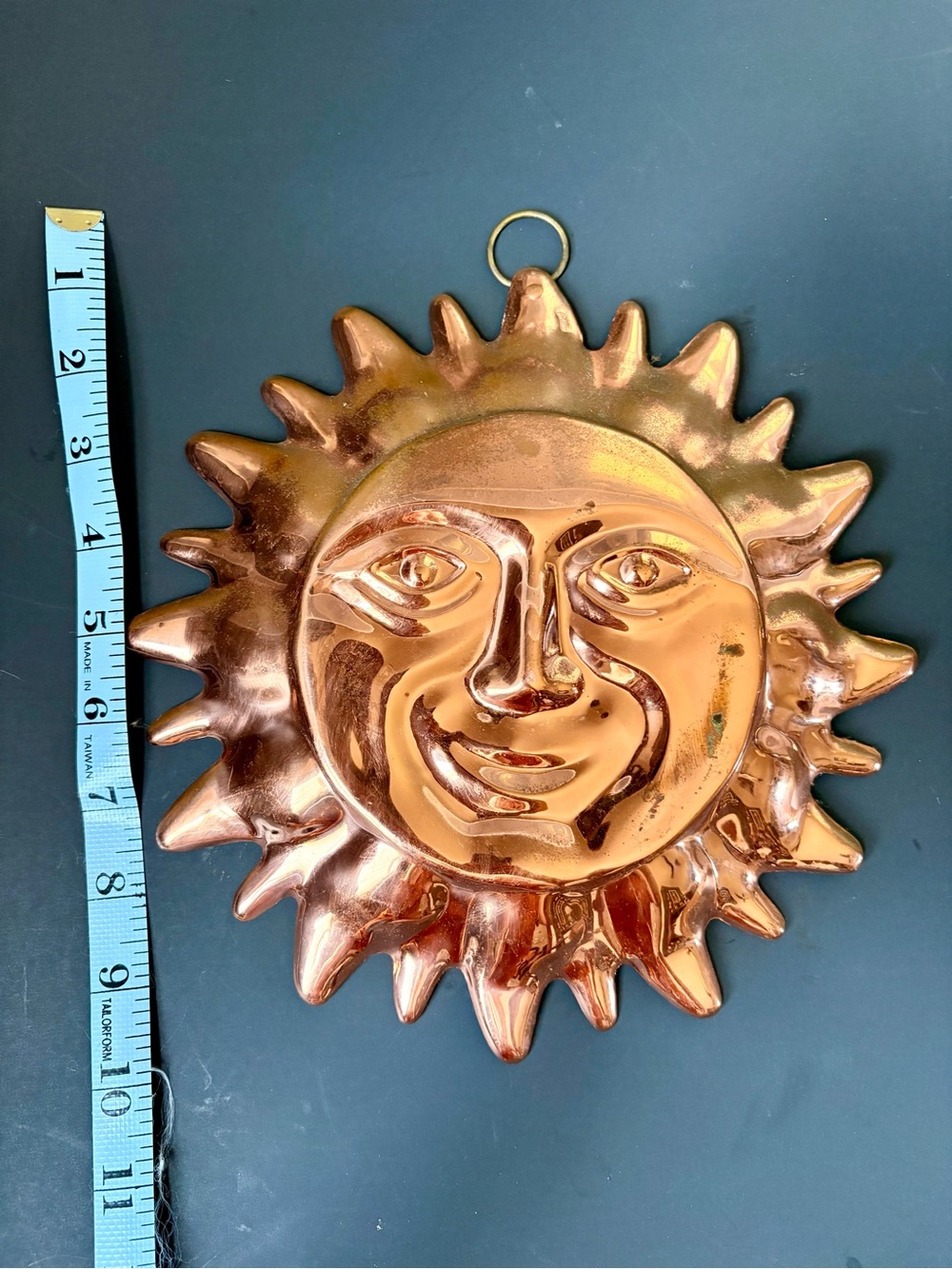 ODI Made in Korea Copper Sun Face Wall Hanging
